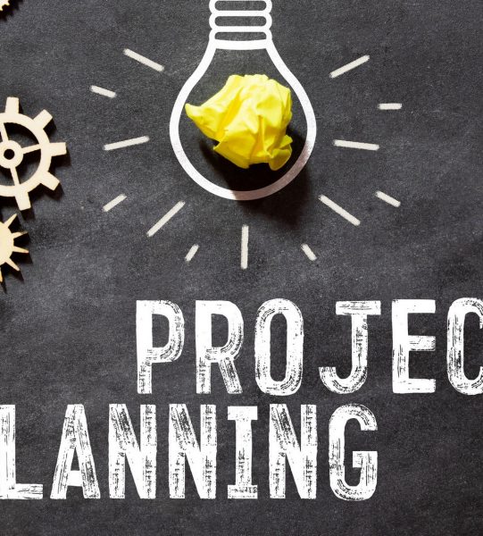 Notebook with Toolls and Notes about Project Management